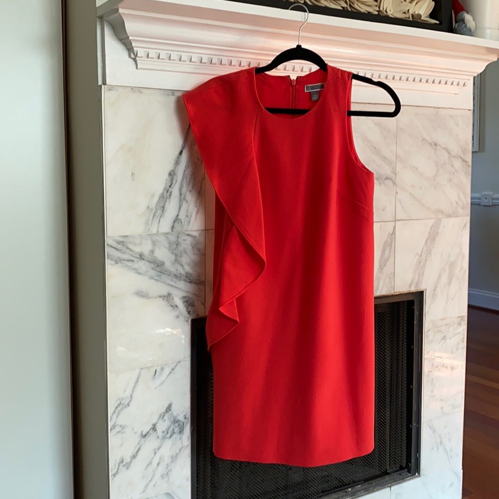 Coral dress